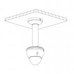 IP dome kamera DAHUA IPC-HDBW5541E-ZE-27135-DC12AC24V